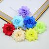 Velvet Rose Flower Head - Small, Pointed, Fake for DIY Hairpins, Headwear & Wedding Wall Decor