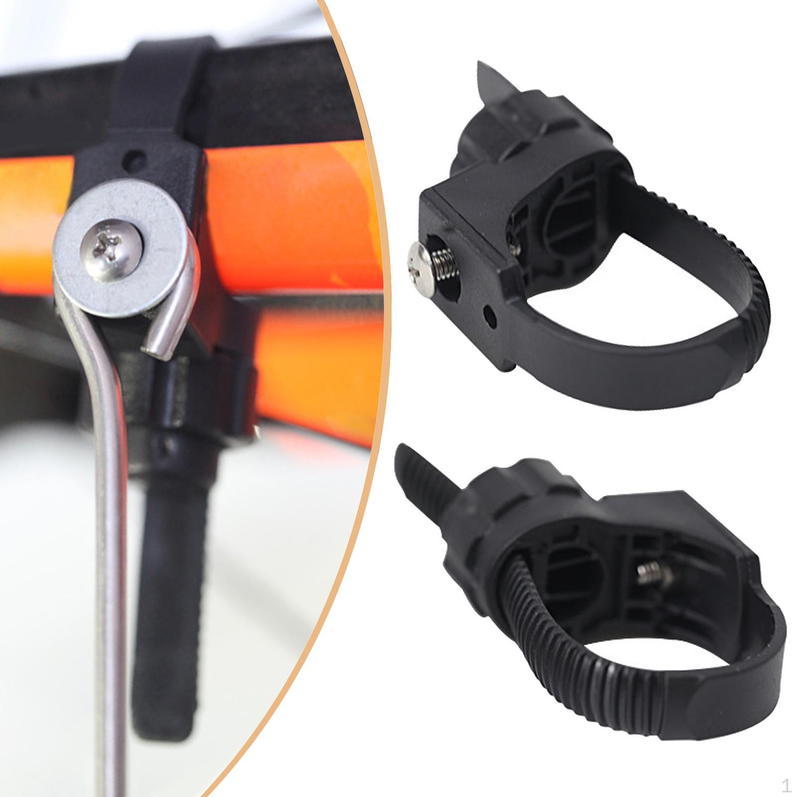 

2x Fork Bracket Adapter Front Rear Mud Guard Flap Practical for Full Bike Fenders Mount Side Wire