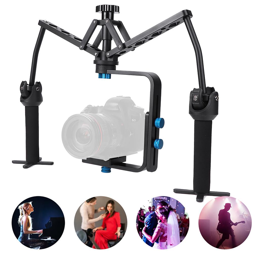 YELANGU S1 Double Handheld Spider Stabilizer Camera General Follow Shot Damping Equipment