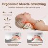Rechargeable Neck Stretcher with Heat Warmth Corrective Massage Shoulder Neck Relief Pillow Neck Protection  Better Sleep