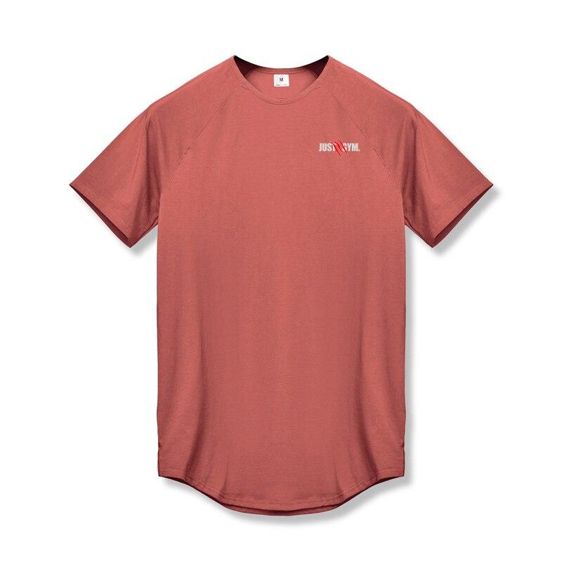 Fitness Sports Muscle T-shirt Men's Summer Fast Drying Slim Fitting Sweat Absorbing Breathable Thin Short Sleeve