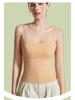 2025 New Summer Plus Size Backless Cami Tank Top with Breast Pads – All-in-One Bandeau Lingerie for Women