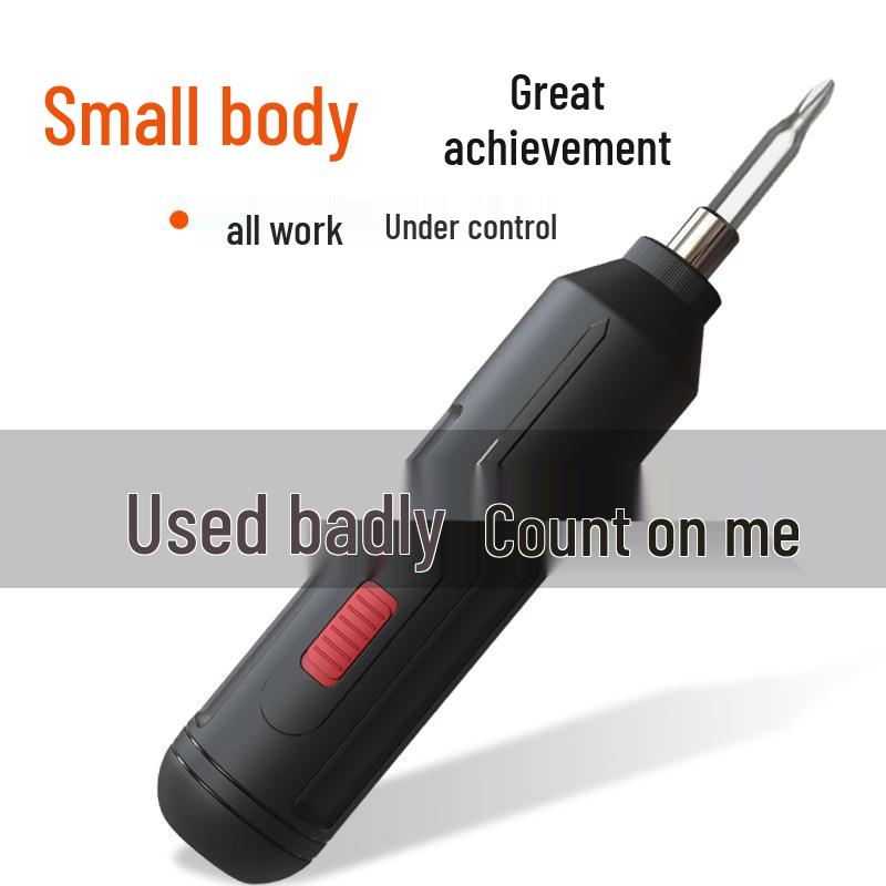 Rechargeable Multifunctional Mini Electric Screwdriver Set for Household Use