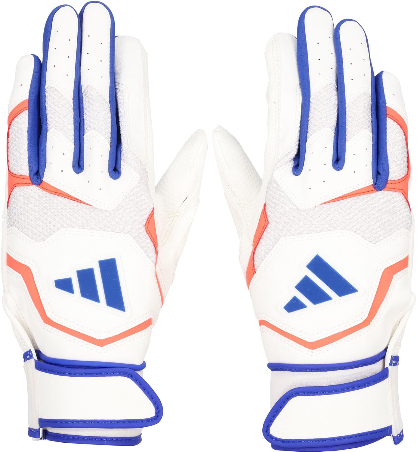 

Перчатки adidas для бейсбола, размер LBG404, 41, Базовые, Белый/Синий (1123), Большой,