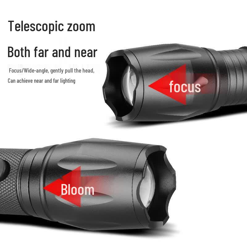LISQIANG Rechargeable Laser Flashlight