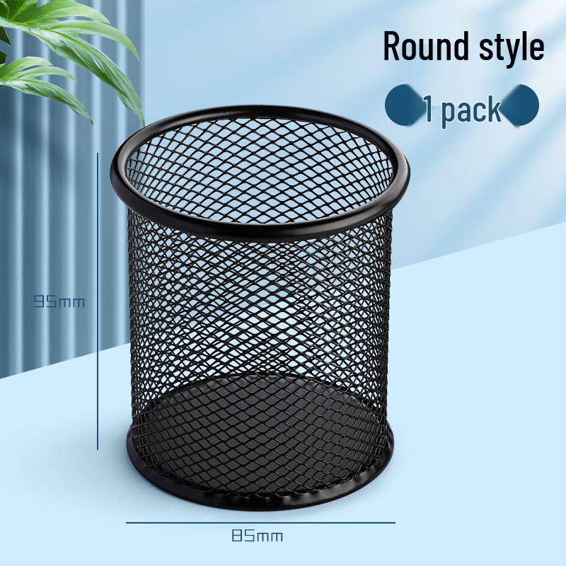 Multifunktionaler Metall-Stiftehalter mit großem Fassungsvermögen - Kreative Aufbewahrung für Schüler