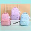 Cute Cartoon Kids Backpack Adorable Trendy School Bag Oxford Cloth Lightweight For Girls In Grades 1-3-5