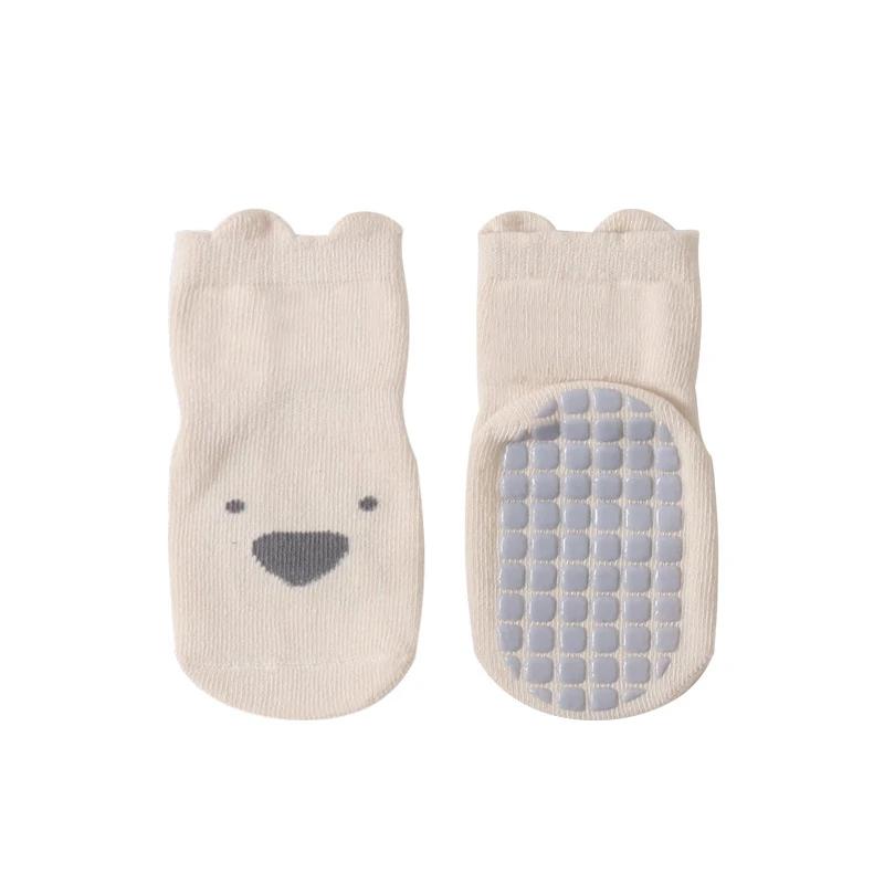 Autumn Winter Baby Socks Children Floor Socks Combed Cotton Baby Non-Slip Toddler Socks Newborn Cartoon Cotton Sock