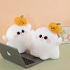 Funny Halloween Pumpkin Ghost Plush Pillow - Creative Photo Prop & Gift