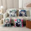 HHatsune Anime Miku Cushion Cover Decorative Pillow Sofa Home Decor Case Pillow Cases
