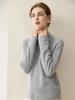 Pure Cashmere Half-High Collar Sweater: Autumn/Winter Loose Knit Base Layer