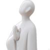 Buddha Statue for Tanks - Handcrafted Ceramic Decor Home and Yoga