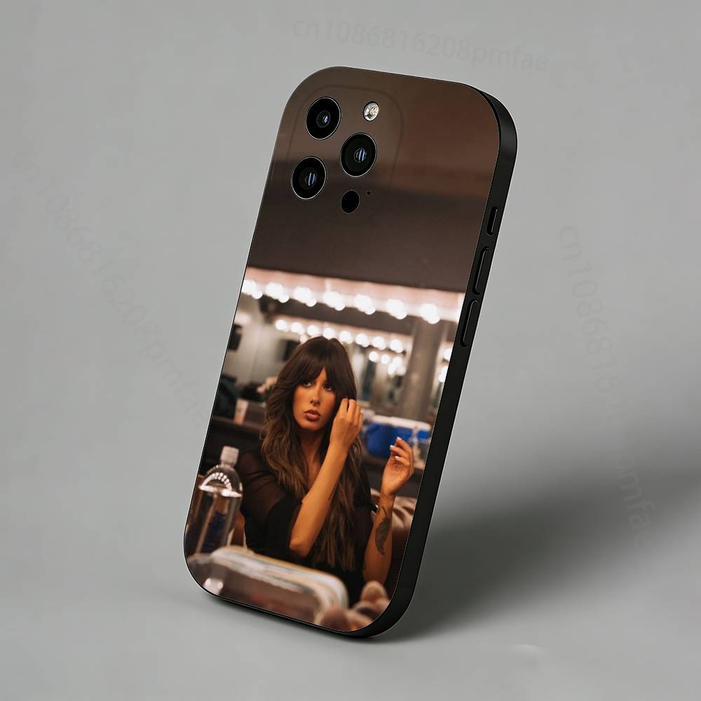 E-Ella L-Langley Singer iPhone Case For 17,16,15,14,13,12,11 Pro,Max,Plus,X,XS,XR,SE,Mini Back Protector Cover