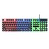 Colorful LED Backlit Keyboard and Mouse Combo Gaming Wired Keyboard USB Keyboards with Gaming Mouse