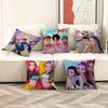 Kpop DDemon HHunters Pillowcase toon Gift Cushion Cover Bedroom Home Sofa Chair Seat Decor pillow case