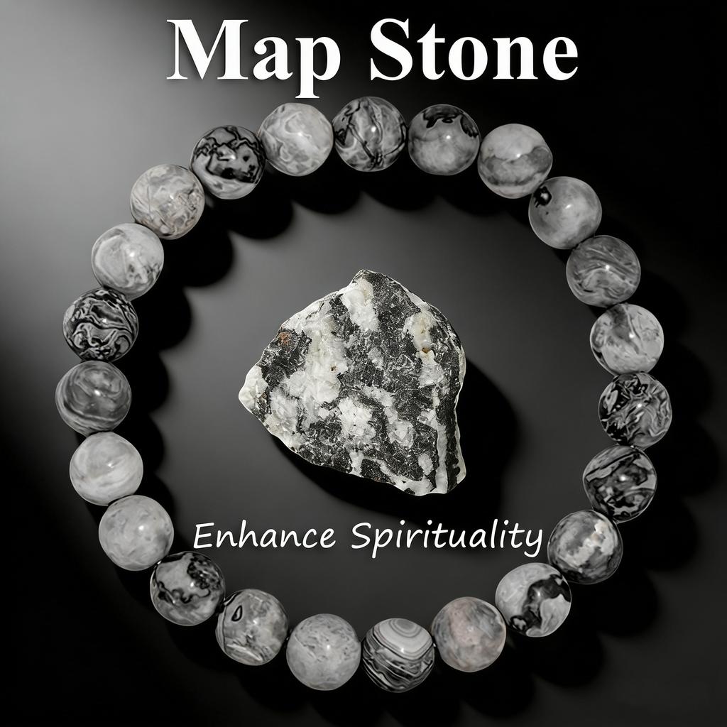 Moss Agate Bracelet 6 8 10mm Natural Stone Beaded Reiki Healing Vitality Charm Handmade Crystal New Jewelry Gift for Women Men