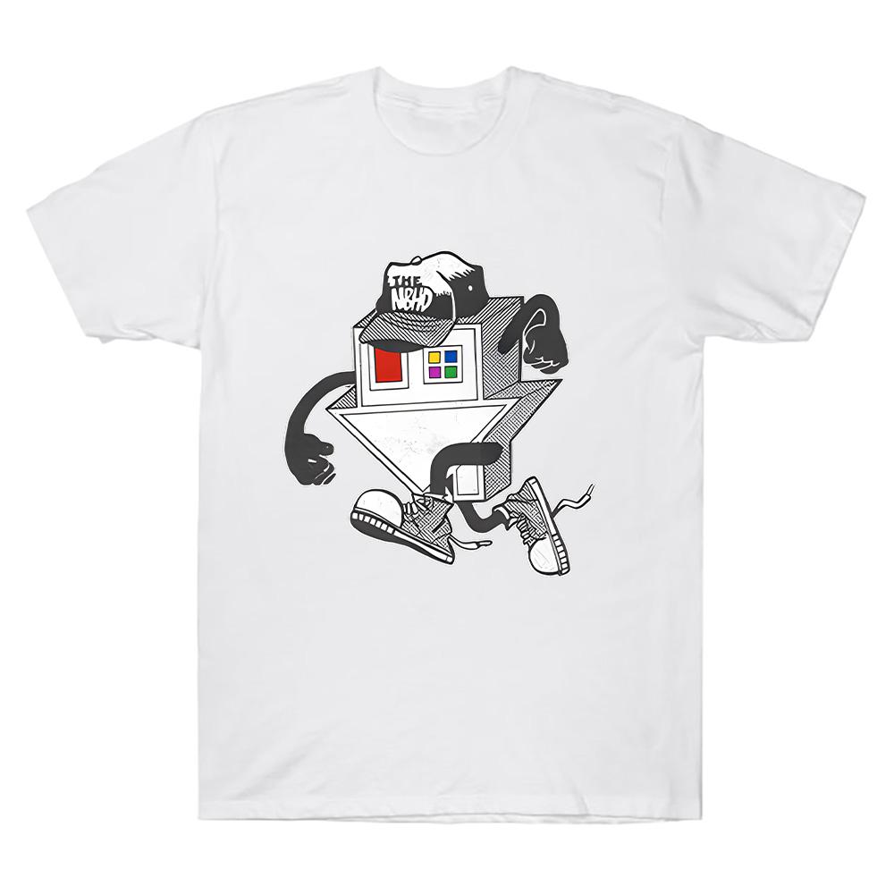 The Neighbourhood Running House T-Shirt Cotton Short-sleeved T-shirts Pop Harajuku Women Men Summer Fashion Top NBHD Streetwear