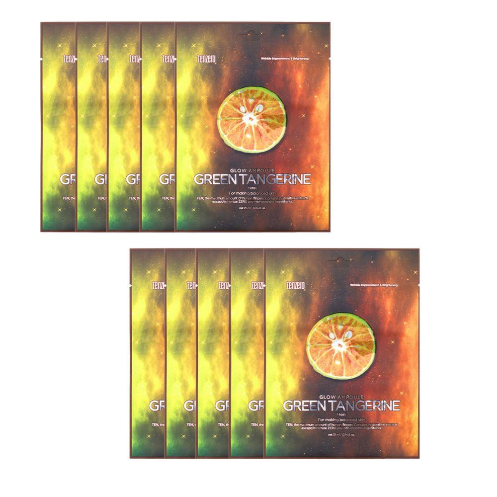 

TENZERO Glow Ampoule Green Tangerine Mask 25ml 10EA