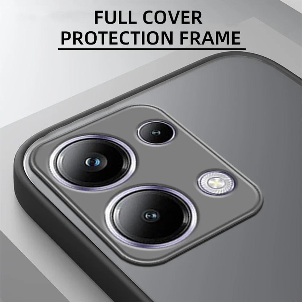 Wireless Magnet Cover For Magsafe Case for Xiaomi 14T 15 Poco M6 Pro 4G matte Camera Protect cover for poco F6 F5 x6 pro