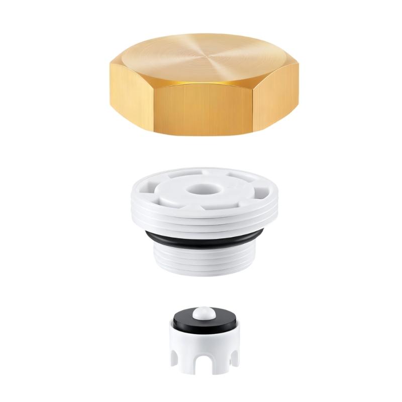 Vacuum Breaker Fix Set Quick Installation Metal Anti Siphon Valves Repair Kit for Homeowners and Plumbers Enduring