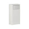 Double-Lid Large Capacity Trash Can for Kitchen, Public, Outdoor & Commercial Use