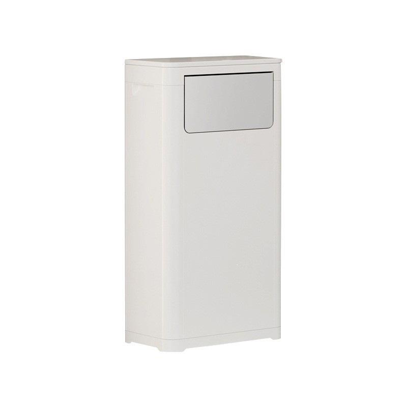 Double-Lid Large Capacity Trash Can for Kitchen, Public, Outdoor & Commercial Use