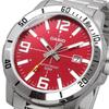 Casio Standard Analog Quartz Men's Watch MTP-VD01D-4BV (Red Metal Band)