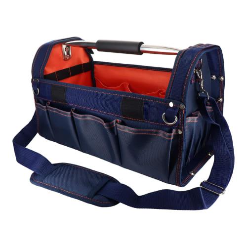 Sankyo Corporation DBLTACT Open Carry Bag with Cover, Navy, DT-SRB420C-NV