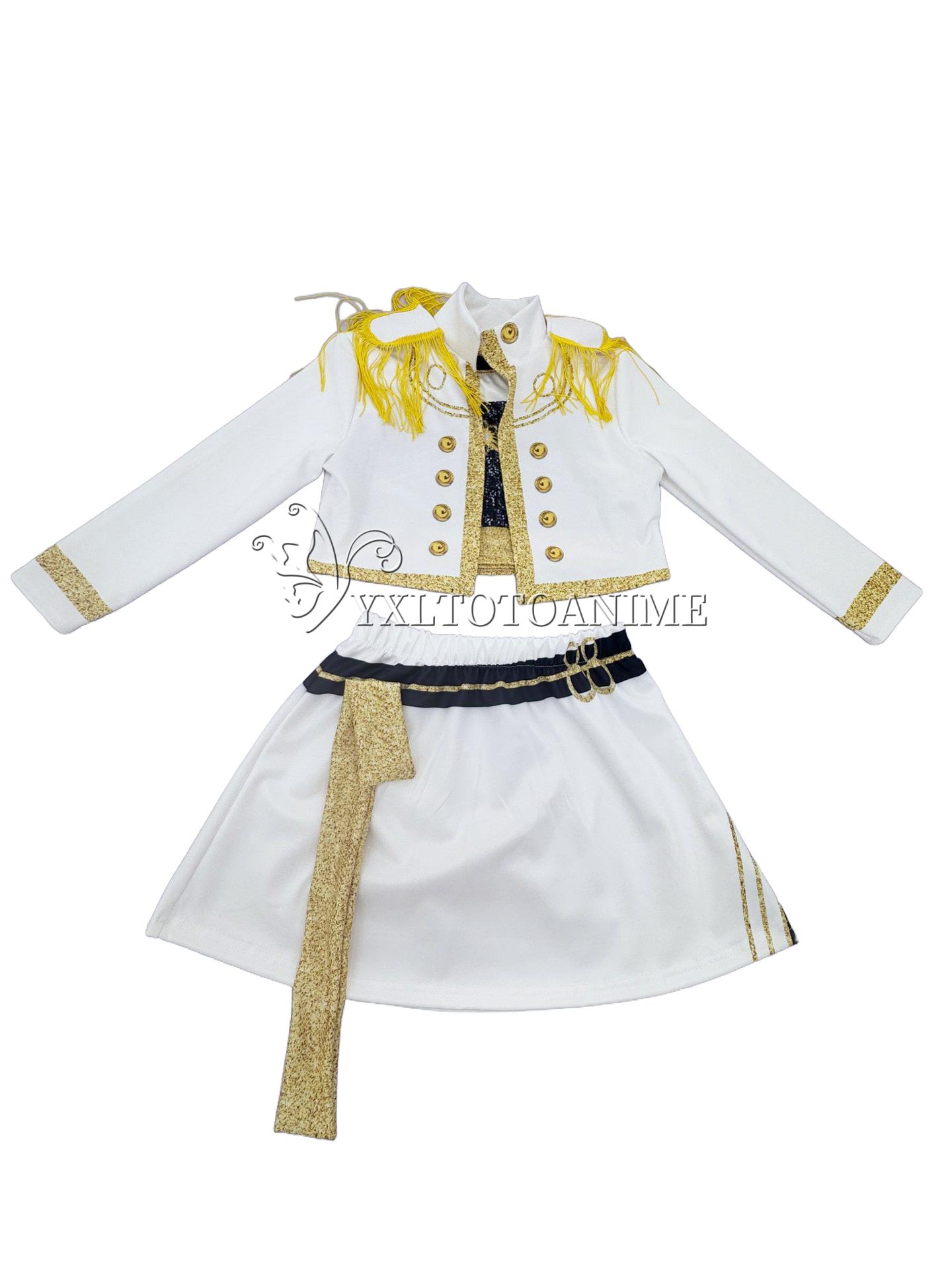 

Костюмы для косплея Руми из фильма 2025 года на Хэллоуин Аниме Охотники на демонов Мира Униформа 3D-принт Сценический наряд певца для танцев 100cm