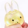 Girls Stress Relief Toy Rabbit Slow-Rising Squeeze Soft TPR Fidget for Cute Glutinous Texture Decompression Gadget Kids Adults Portable Novelty