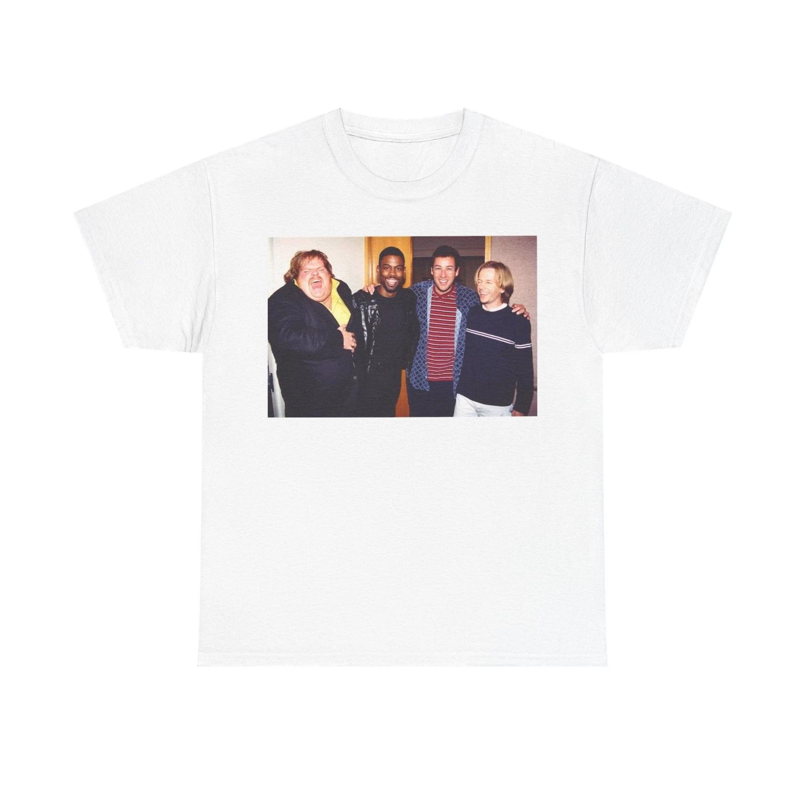 

Chris Farley T-shirt Sandler spade rock SNL comedy Gillis Unisex Heavy Cotton 2XL