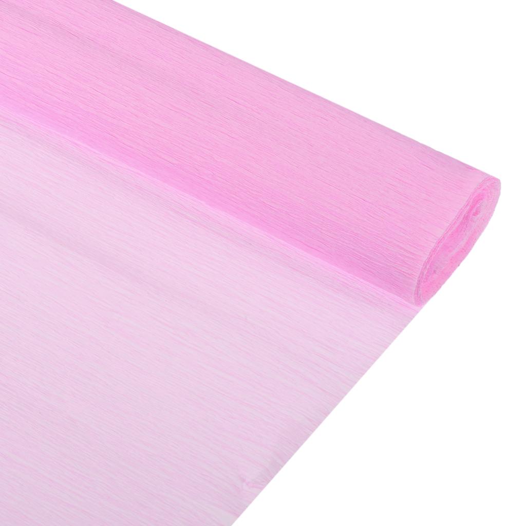 2pcs 7.5ft Crepe Paper Roll for Wedding Ceremony Various Large Festivals Decoration Dark Pink