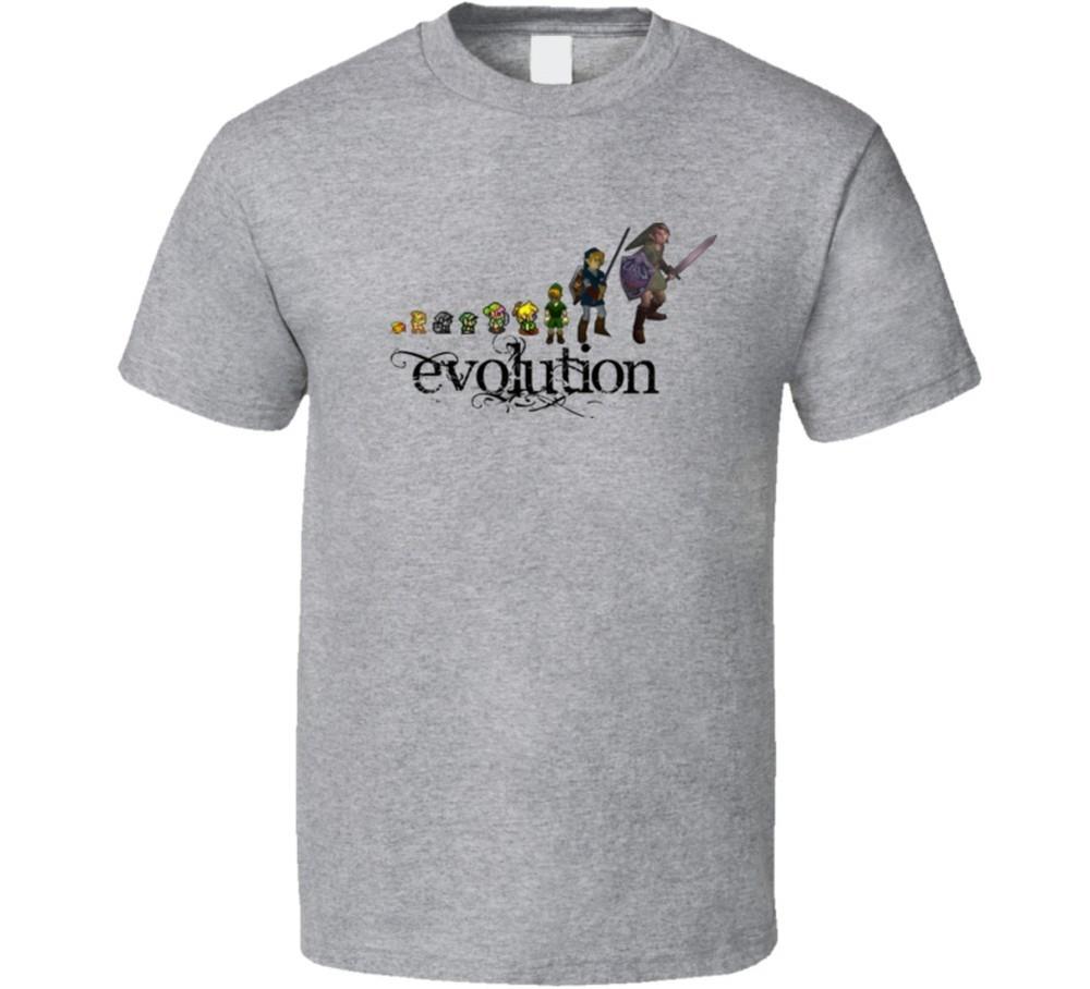 The Evolution Of Link Legend Of Zelda T Shirt Unisex T-Shirt L