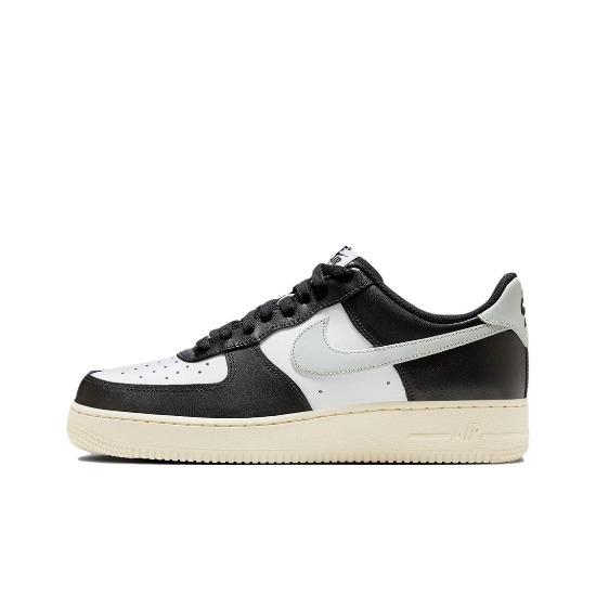 Nike Scarpe da uomo Air Force 1 '07 'Nero Bianco Latte di Cocco' FQ6848-101