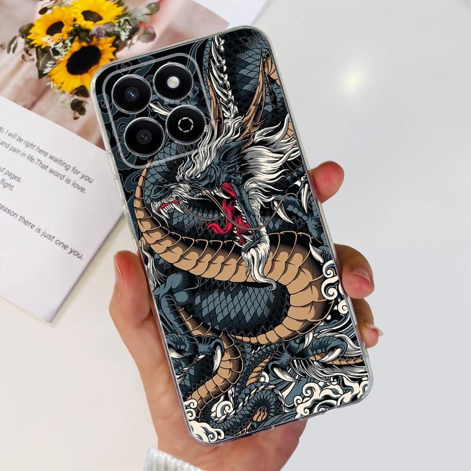 For Honor X7C 5G Case ALT-NX1 Cute Panda Cartoon Painted Cover Soft Slim Phone Case For Honor X7C X 7c HonorX7C 4G Fundas Bumper