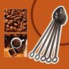 5PCS Spoons Measuring Fruit Powder/Coffee Espresso Plastic Long Practical