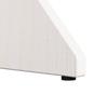 Coffee Table Set 2 pcs White Solid Pine Wood