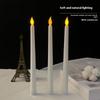 1 Piece Flickering Electric Long Candle Light Led Flameless Taper Candles Dinner Candle Candlesticks Decor For Party Wedding