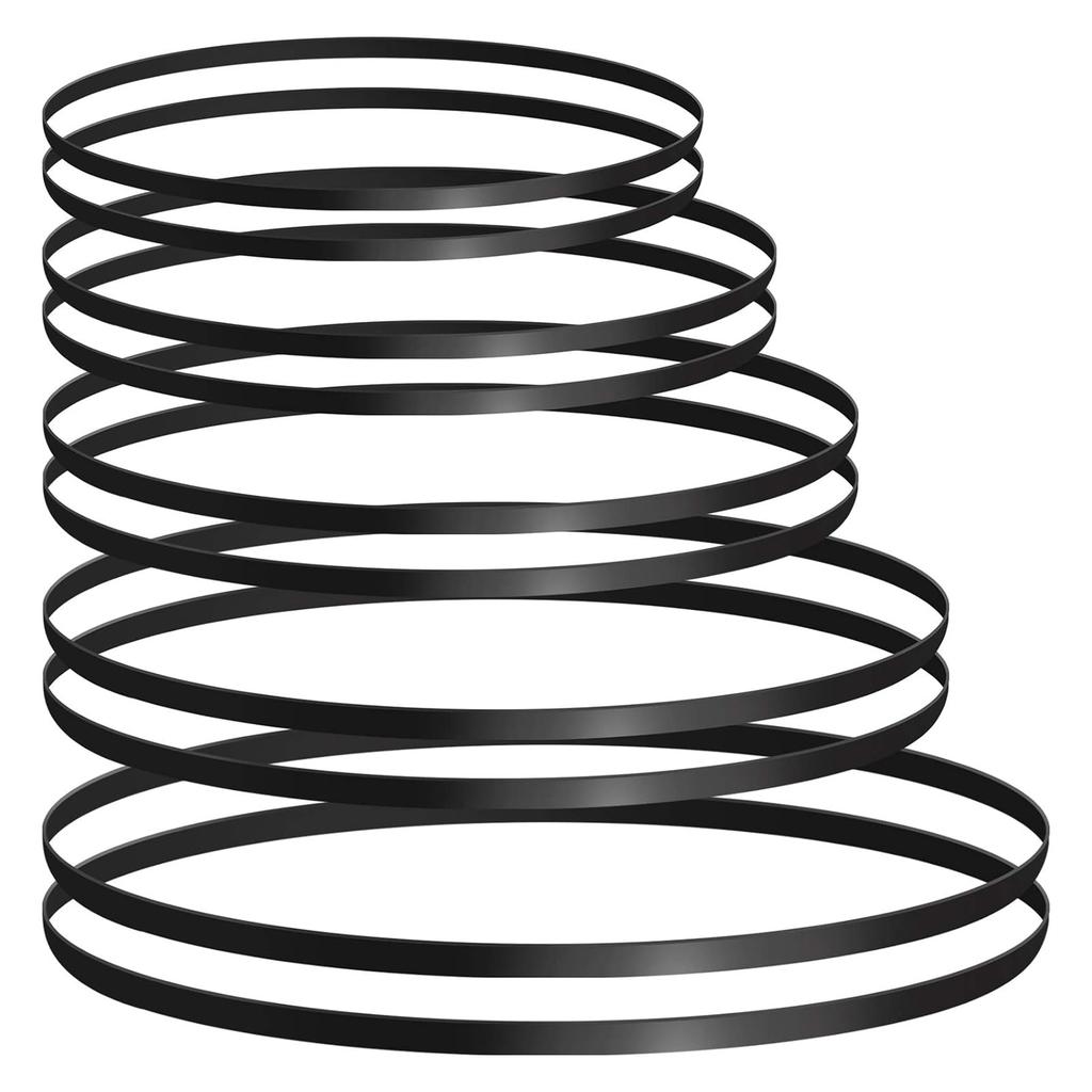 10er-Pack Plattenspielerriemen Gummiantriebsriemen Plattenspieler Antriebsriemen Plattenspieler Reparaturteil Gummitextur für Player