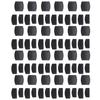 72Pcs Plastic Bed Slat End Caps Holders Centre Caps Plastic Connector Furniture Accessories for