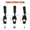 10-100PCS Zipper Pull Repair Kit Replaceable Zipper Heads for Backpacks Luggage Clothing Coats with Three Size Options
