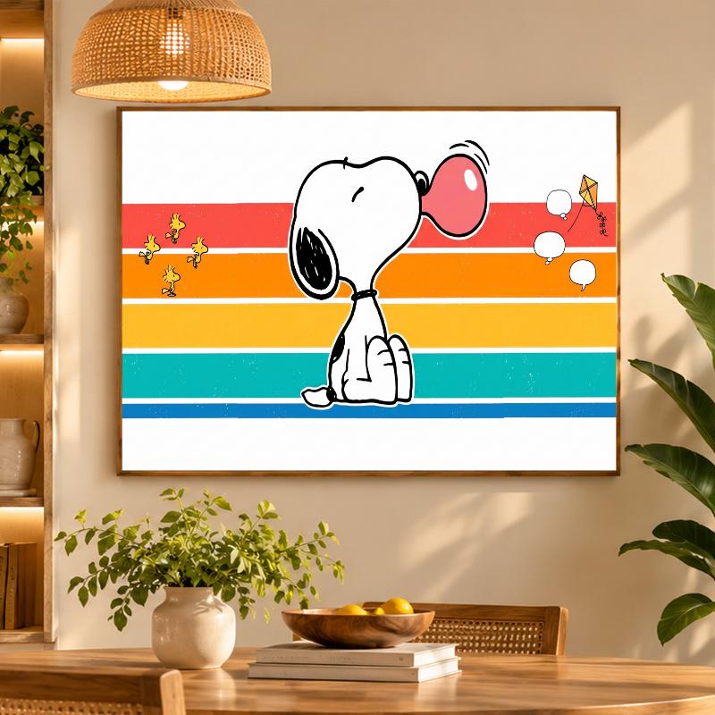 5D Diamond Painting Snoopy Peanuts DIY Full Drill Diamond Art Kit Home Decoration