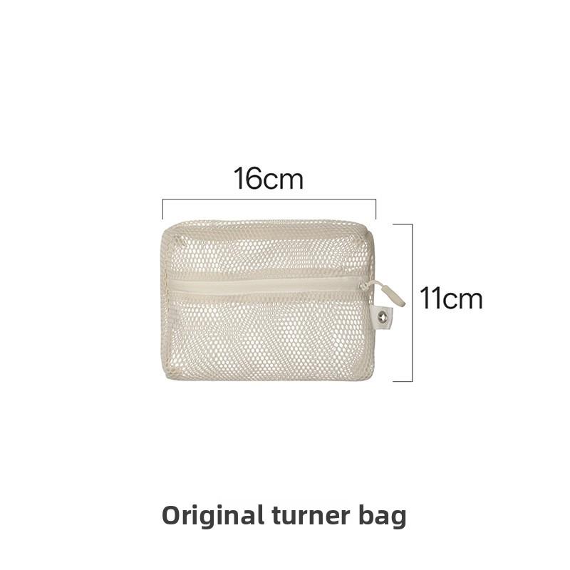 

Mesh Storage Bag, Portable, Breathable, Visual Hand-held Toiletry Bag, Travel Makeup Bag, Grid Storage Bag Turner bag