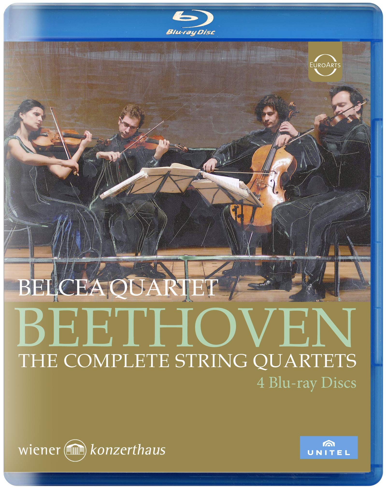 

Beethoven: The Complete String Quartets / Belcea Quartet (Belcea Quartet – Beethoven: The Complete String Quartets) [4Blu-rays] [Import]