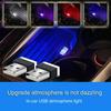 Car Usb Atmosphere Lamp Led Free-to-change Decorative Lamp Car Interior Foot Lighting Lamp Car Atmosphere Lamp