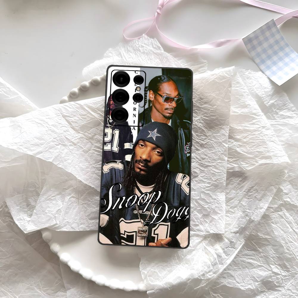 S-Snoop Singer Dogg Phone Case For Samsung S 24 Fe 25 Ultra Plus 20 Lite 21 30 22 23 24 22 Ultra 5G Fundas