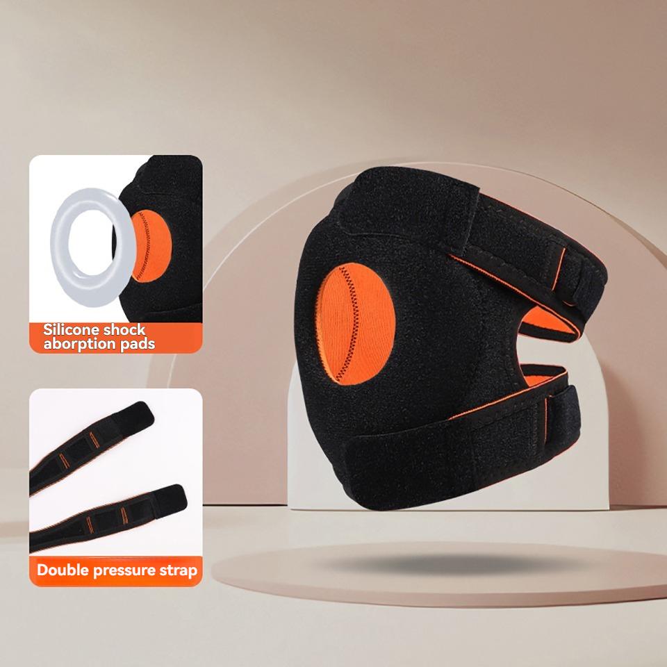 

Getinfit 1Pcs Knee Pads Protection Exercises Such As Run Mountain Climb Protect Knees Sprains Joint Pain Silicone Fixation Shock