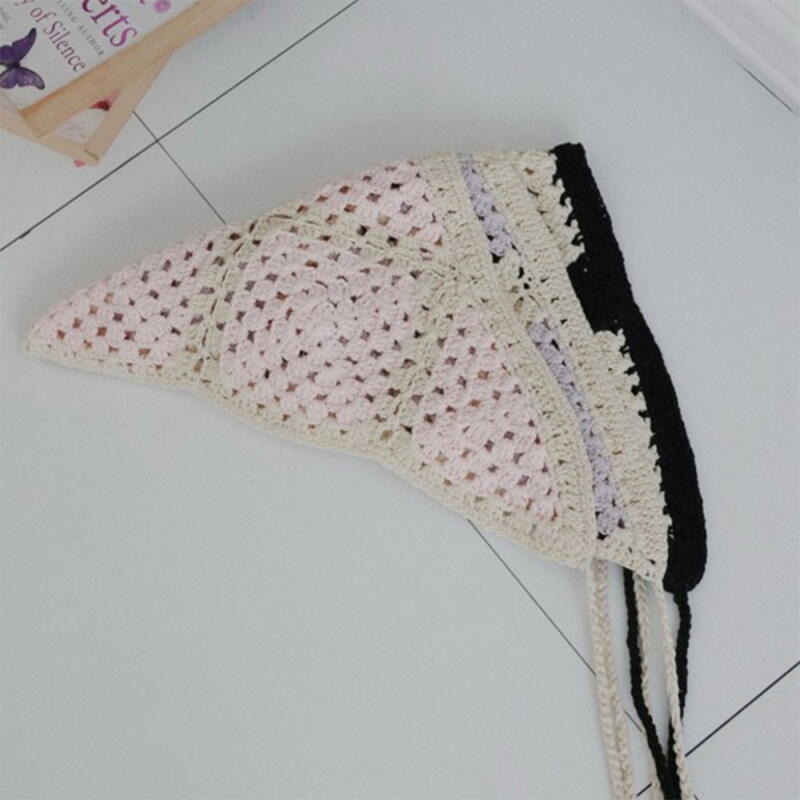 

Женский платок SS Двухцветный Пробивной Вязаный Капюшон A33559_Pink