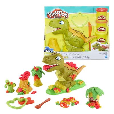 Hasbro Rex o Mordedor Argila de Trigo E1952 Conjunto de Brincar Autêntico de Dinossauro Play-Doh