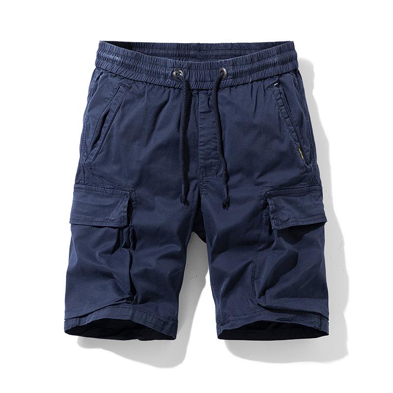 BAPAI 2022 Men's Summer Loose Overalls Casual Slim Gym Sports Pants Fashion Breathable Beach PantsOutdoor Breathable Cargo Short